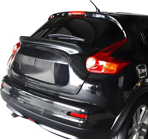 IKON MOTORSPORTS, Trunk Spoiler Compatible with 2015-2017 Nissan Juke, IKON Style ABS Painted #KH3 Black Obsidian Rear Tail Lip Deck Boot Wing, 2016 in Saudi Arabia