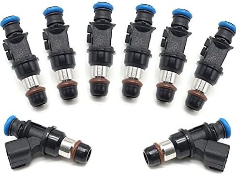 حاقن الوقود 8pcs 12580681 متوافق مع 04-10 Chev-Y GMC 4.8 5.3 6.0 6.2 217-1621 in Saudi Arabia