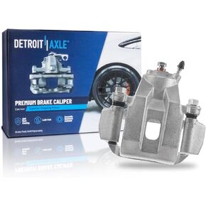 Detroit Axle - Rear Right Brake Caliper for Toyota 2008-2016 Sequoia, 2007-2016 Tundra, Passenger Side Brake Caliper with Bracket 2009 2010 2011 2012 2013 2014 2015 Replacement in Kuwait
