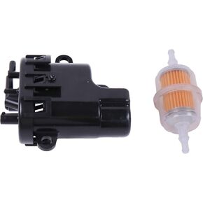 Electric Fuel Pump Compatible with Kawasaki FS730V FT730V FX730V FX850V FX800V FXT00V 24HP 4 Stroke Engine Replaces 49040-0736 in Saudi Arabia