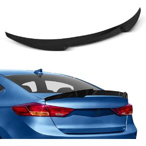SCITOO ABS Spoiler Wing Fits for 2015-2018 for Hyundai Elantra AD pre-Facelift 1PC Glossy Black Rear Trunk Spoiler Wing in Saudi Arabia