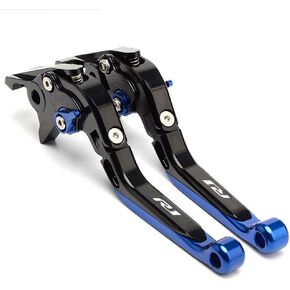 Brake Clutch Levers for Yamaha YZFR1 YZF-R1 R1M R1S 2015-2024 Motorcycle Adjustable Folding Extending Control Handles (Black) in Kuwait