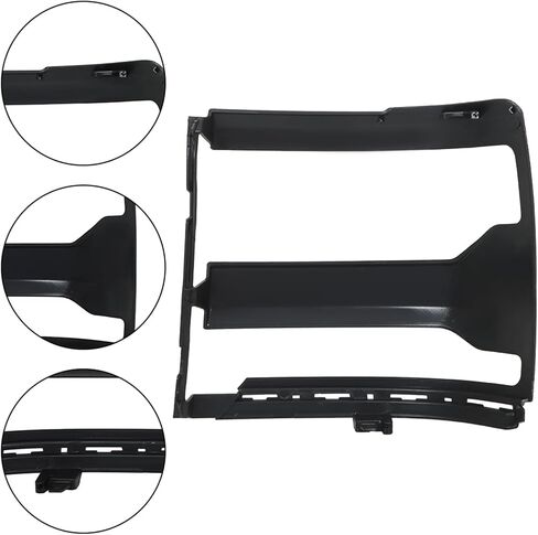 1 Pair of Headlight Trim Bezel Cover Left and Right Side Replacement for Silverado 1500 2016-2018 in Saudi Arabia