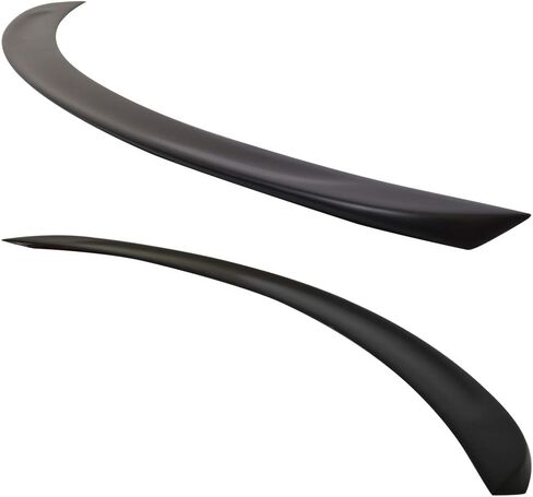 Trunk Spoiler Compatible with 2012-2025 Tesla Model S, Unpainted ABS Rear Spoiler Boot Deck Lid Roof Wing Replacement by IKON MOTORSPORTS, 2013 2014 2015 2016 in Saudi Arabia