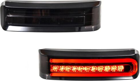 LED Saddlebag Tail Light for Cvo Road Street Glide 2023-2025 ، أمتعة جانبية تشغيل فرامل تشغيل مصباح LED LED LED ل Harley fltx fltrxstse 2024-2025 in Saudi Arabia