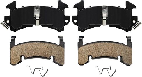 Detroit Axle - Front Brake Kit for 2WD Chevrolet S10 Blazer GMC Sonoma Jimmy Isuzu Hombre 4-Wheel ABS Brake Rotors Ceramic Brakes Pads Replacement in Saudi Arabia