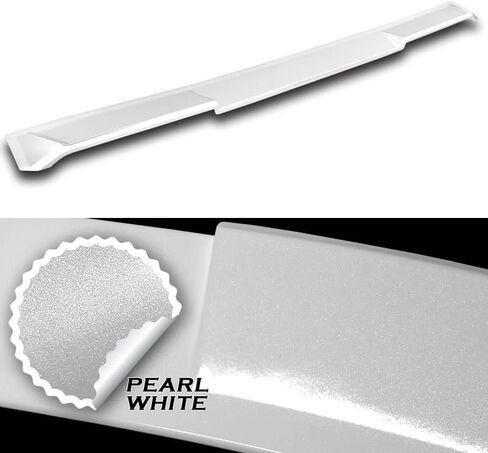 EPARTS ABS Rear Window Roof Visor Spoiler Compatible with 2016-2023 Nissan Maxima (Pearl Black) in Saudi Arabia