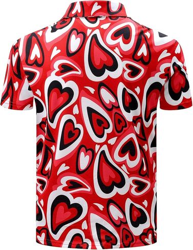 Men's Novelty Shirt Short Sleeve Golf Polo Top in Kuwait