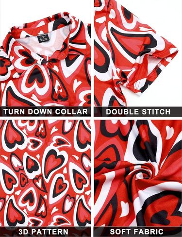 Men's Novelty Shirt Short Sleeve Golf Polo Top in Kuwait