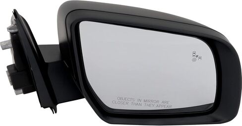 Garage-Pro Passenger Side Power Non-Heated Mirror for Ford Ranger 2019-2022 Manual Fold With Spotter Glass; Without Signal Light & Puddle Lamp Textured in Saudi Arabia