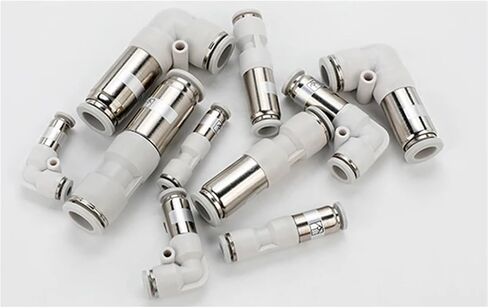 1PCS Air Fitting One-Way Check Valve SPU Straight SPV Elbow Pneumatic Hose Union(SPU-4) in Saudi Arabia
