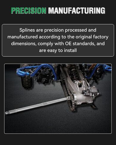 استبدال محور العجلات الخلفية Scitoo ATV لـ Honda Foreman 500 520 لـ Honda Rancher 420 2014-2019 2020-2022 42311-HR3-A20 in Kuwait