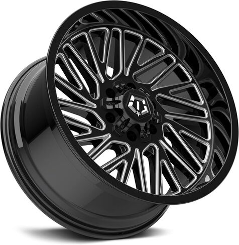 TIS 553BM Gloss Black Milled 20x9 8x6.5 0mm (553BM-2098100) in Kuwait