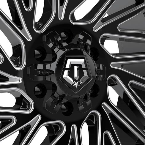 TIS 553BM Gloss Black Milled 20x9 8x6.5 0mm (553BM-2098100) in Kuwait