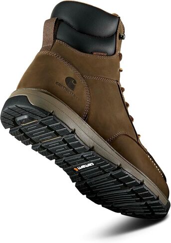 Carhartt FM6123-M9.5M Millbrook 6 بوصات حذاء بكعب عريض مقاوم للماء بني موسي 9.5M in Saudi Arabia