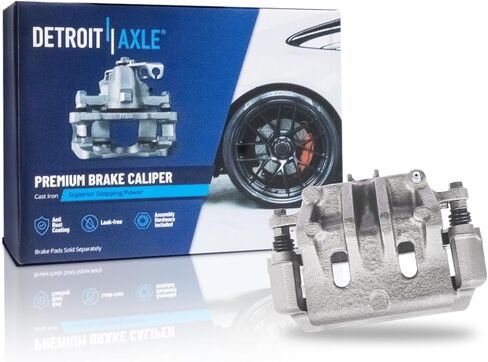 Detroit Axle - Front Left Brake Piper for 05-09 Kia Sorento ، Pariper Side Discor Scarper W/Bracket 2005 2007 2007 2009 2009 استبدال in Saudi Arabia