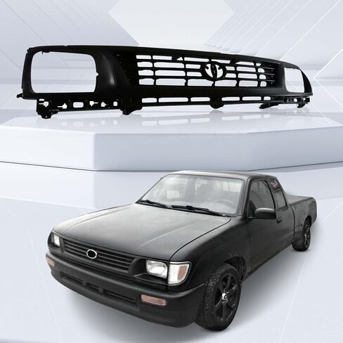Perfit Liner Grille Grille Grill Gray Shell/Black Insert متوافق مع 1995-1996 Toyota Tacoma Pickup Truck Fits 2WD TO1200194 5310035290 in Saudi Arabia