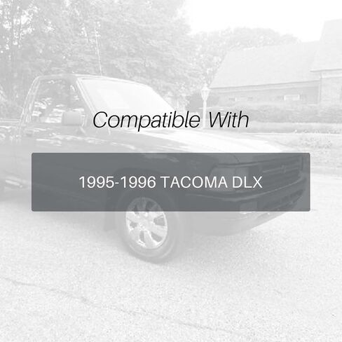 Perfit Liner Grille Grille Grill Gray Shell/Black Insert متوافق مع 1995-1996 Toyota Tacoma Pickup Truck Fits 2WD TO1200194 5310035290 in Saudi Arabia