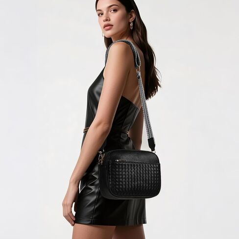 محافظ Crossbody للنساء نباتات نباتية صغيرة حقائب اليد مع حقيبة عملة قابلة للفصل حزام واسع القابل للتعديل in Saudi Arabia