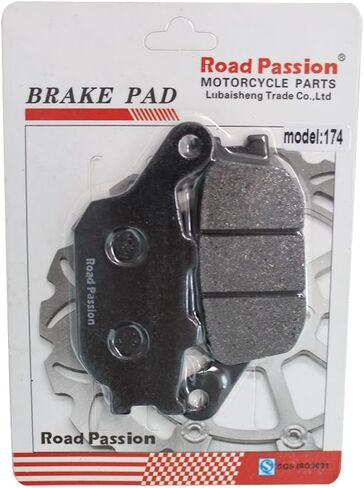 Road Passion Brake Pads Front and Rear for Yamaha YZF R6 T/V/W/X/Y/Z 2005-2013/R6 310 mm Rotor 2005-2015/R6S YZFR 6 S 298 mm Rotor 2006-2009 in Saudi Arabia