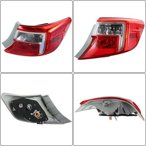 LABLT Driver Left and Passenger Right Side Rear Tail Brake Light Lamp Replacement for Camry 2012 2013 2014 Tail Light Lamp Assembly Replacement for 8155006470 TO2805114 in Saudi Arabia