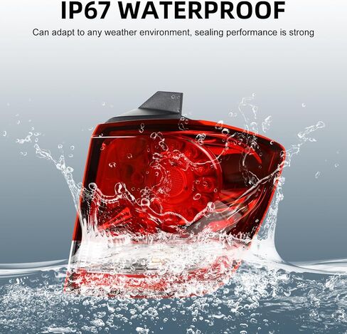 مجموعة LED LED LED الخارجية متوافقة مع Dodge Journey 2011 2012 2013 2014 2015 2015 2017 2018 استبدال المصباح الخلفي المصباح الخلفي مع المصابيح (السائق الأيسر) in Saudi Arabia