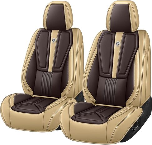 Car Seat Covers Front Set for Chevrolet Chevy Colorado 2004-2024,Leather Seat Cover for Car,Waterproof Seat Protector Vehicle Seat Cushions Automotive Seat Protector(2 seat,Black&Red) in Kuwait