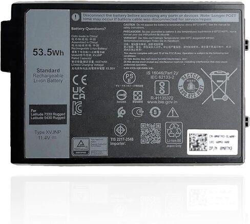 7WNW1 استبدال بطارية الكمبيوتر المحمول لـ Dell Latitude 5424 Rugged Extreme ، Latitude 5420 Rugged Extreme ، Latitude 7424 Rugged Extream in Saudi Arabia