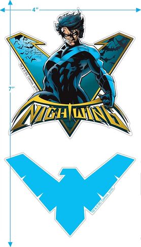 Popfunk Classic Nightwing Logo Switshirs sweatshirt in Saudi Arabia