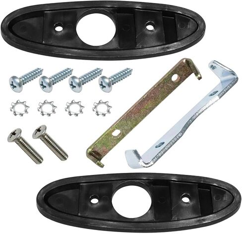 Outside Bullet Mirror Mounting Kit Fits for 1970-1981 Chevy Camaro/Nova/Vega/Monza 1970-1981, for Pontiac Firebird/Trans Am 1970-1981, Replace R312-13,LSOT001157 in Saudi Arabia
