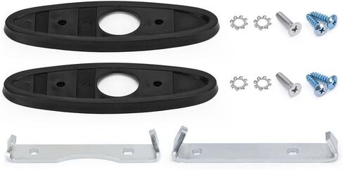 Outside Bullet Mirror Mounting Kit Fits for 1970-1981 Chevy Camaro/Nova/Vega/Monza 1970-1981, for Pontiac Firebird/Trans Am 1970-1981, Replace R312-13,LSOT001157 in Saudi Arabia
