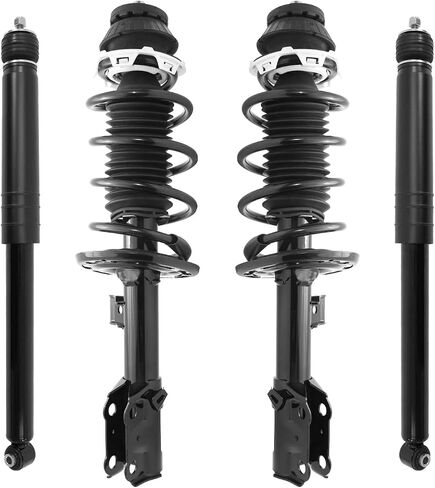 COMPLETESTRUTS - Front Complete Strut Assemblies with Coil Springs and Rear Shock Absorbers Replacement for 2006-2008 Honda Fit - Set of 4 in Saudi Arabia
