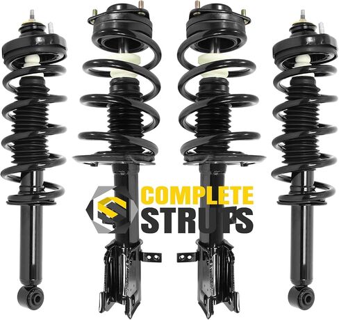 COMMENTERSTRUTS - تجميعات الدعامات الأمامية والخلفية مع استبدال Coil Springs لعام 2011-2019 DODGE JOURNEY - مجموعة من 4 in Saudi Arabia