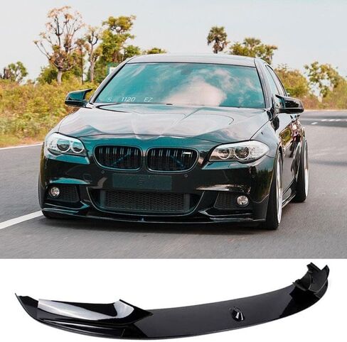 شفة المصد الأمامية لـ BMW 5 Series F10 2011-2016 M Sport (طباعة ألياف الكربون) in Saudi Arabia