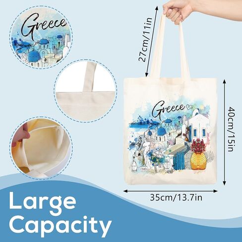 Europe Travel Souvenirs Gifts Tote Bags Reusable Grocery Bags London Paris Switzerland Gifts for Women in Saudi Arabia