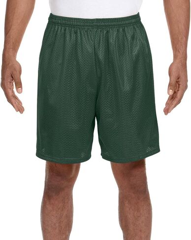 A4 Seven Inseam Mesh Short ، 3XL ، Forest Green in Saudi Arabia