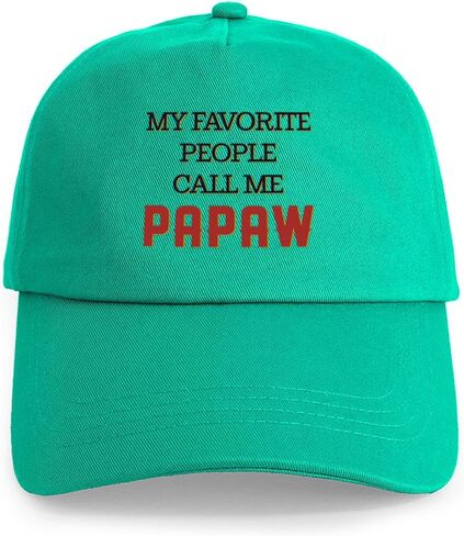 CafePress My Favorite People Call Me Papaw Cap Adjustable Baseball Cap in Saudi Arabia