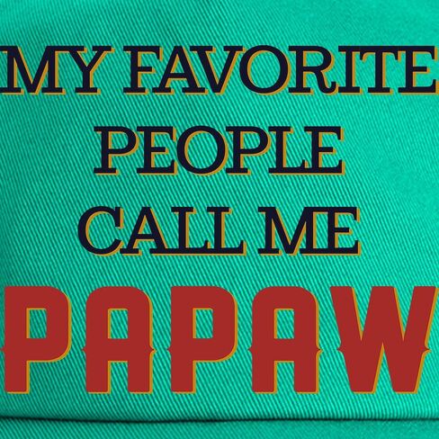 CafePress My Favorite People Call Me Papaw Cap Adjustable Baseball Cap in Saudi Arabia