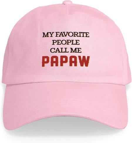 CafePress My Favorite People Call Me Papaw Cap Adjustable Baseball Cap in Saudi Arabia