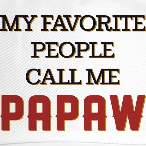 CafePress My Favorite People Call Me Papaw Cap Adjustable Baseball Cap in Saudi Arabia