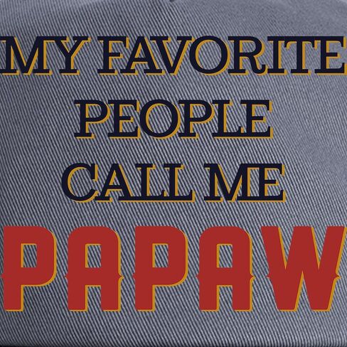CafePress My Favorite People Call Me Papaw Cap Adjustable Baseball Cap in Saudi Arabia