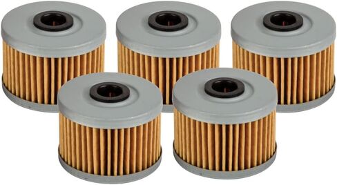 Tusk First Line Oil Filter 5 Pack متوافق مع Kawasaki KX450F 2006-2015 in Saudi Arabia