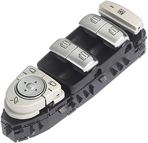 1PCS The Front L of The Door Lifter Button is Completely Black OEM 2059056811 in Saudi Arabia