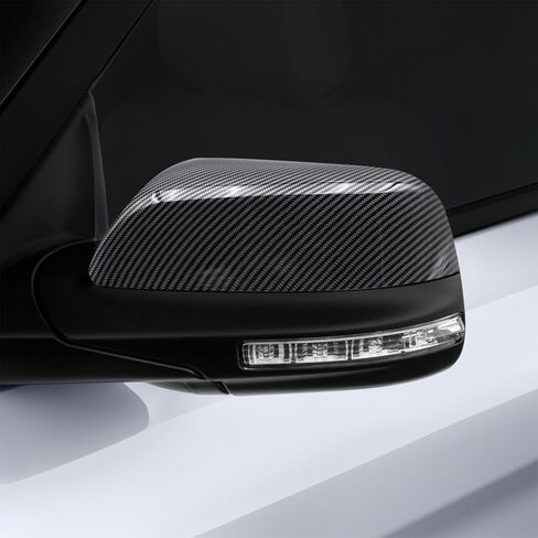 سائق و Passeger Side Gloss Black Mirror Cap Cover Fits for Ford Explorer 2016 2017 2018 2019 in Saudi Arabia