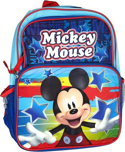 Mickey Mouse Unisex Kid's Classic Everyday Use Backpack, Multicolor, Medium in Saudi Arabia
