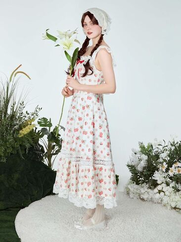 Strawberry Shortcake Women's Strap Tulle Prom Dresses Strawberry Embroidery Dress Short Formal Party Mini Homecoming Dresses in Saudi Arabia