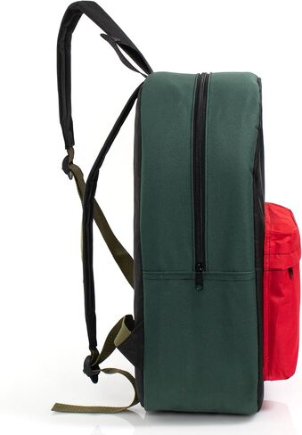 MODA WEST 17 "حقيبة الظهر على ظهر حقيبة الظهر من 24 - ألوان متنوعة ، مثالية للمدارس والجمعيات الخيرية ومجموعات الطوارئ in Kuwait