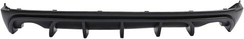 FREEMOTOR802 Compatible with 2014-2016 Lexus IS250 IS350 IS200T Rear Bumper Diffuser, Unpainted Black PP Spoiler in Saudi Arabia