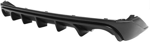 FREEMOTOR802 Compatible with 2014-2016 Lexus IS250 IS350 IS200T Rear Bumper Diffuser, Unpainted Black PP Spoiler in Saudi Arabia