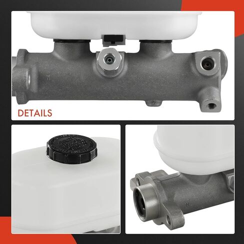 A-Premium Brake Master Cylinder مع الخزان والمستشعر المتوافق مع مركبات فورد-F-53 Motorhome 1990-1997 ، F-59 Commercial Tribred Chassis 1992-1996 ، F-Super Duty ، Econoline Super Duty in Saudi Arabia